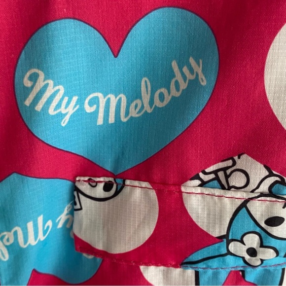 Cute Girls Size Large Zip Up Jacket With Pockets, Hood, And Cartoon Heart Design - Picture 5 of 9